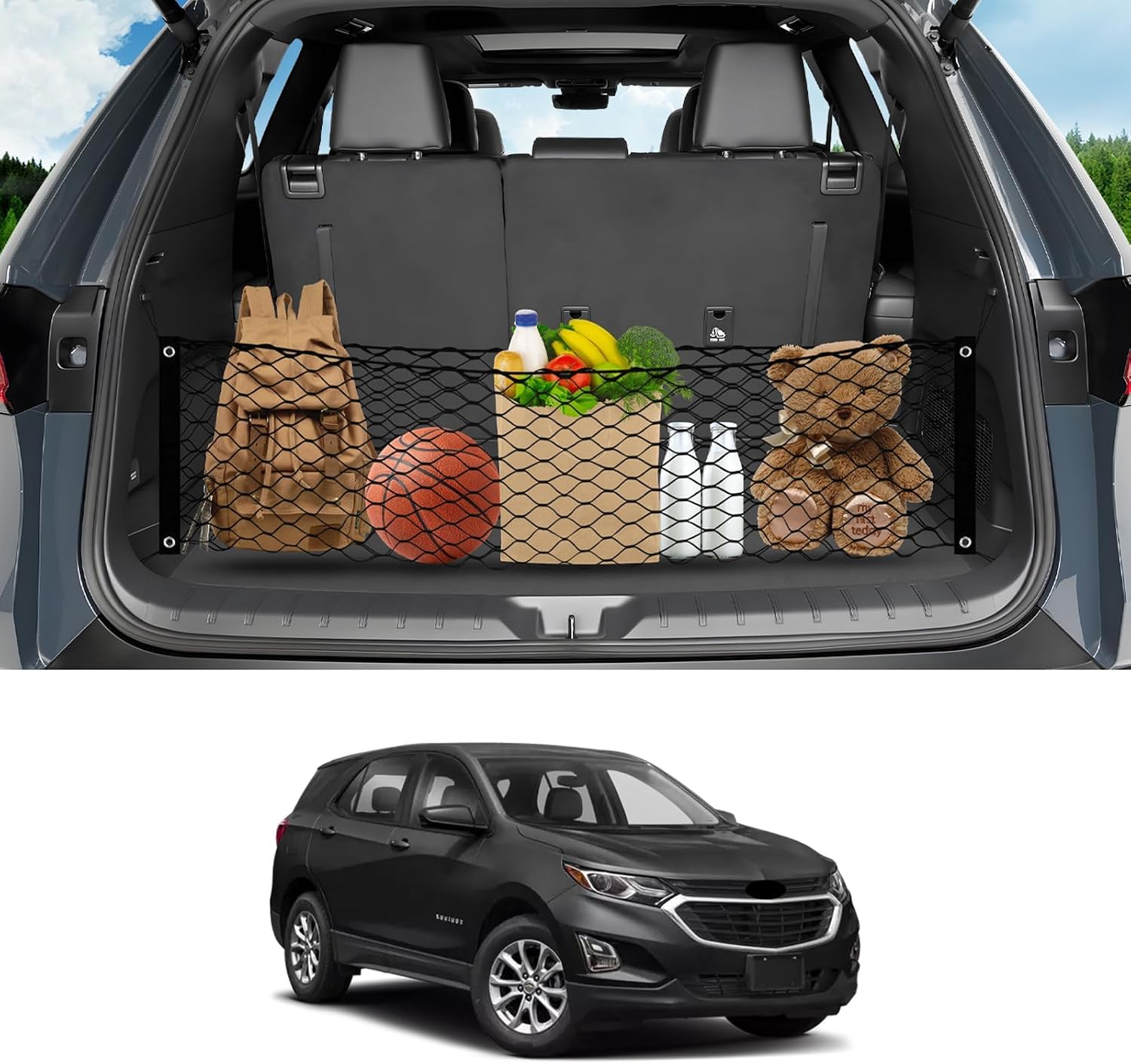 Karltys Envelope-Style Cargo Net for Chevy Equinox / GMC Terrain