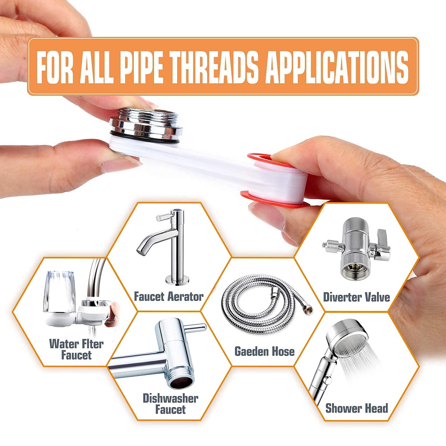 Buy 11 Pcs Faucet Adapter Kit, Brass Aerator Adapter Male Female