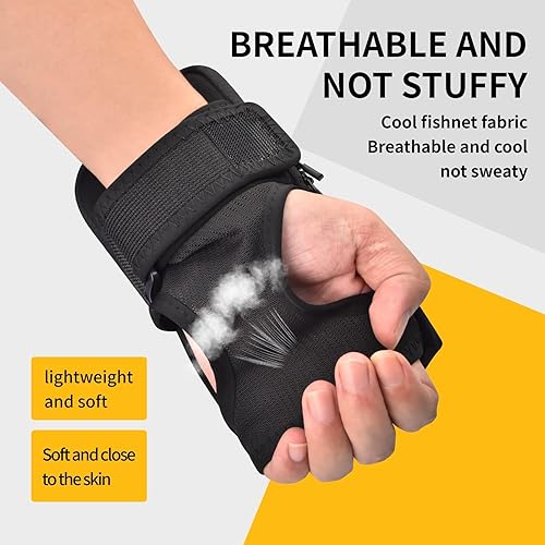 Miniatura 3 de Banda para el brazo para el teléfono para correr, bolsa de brazo de la palma de la muñeca adecuada para correr y ciclismo, se aplica a iPhone