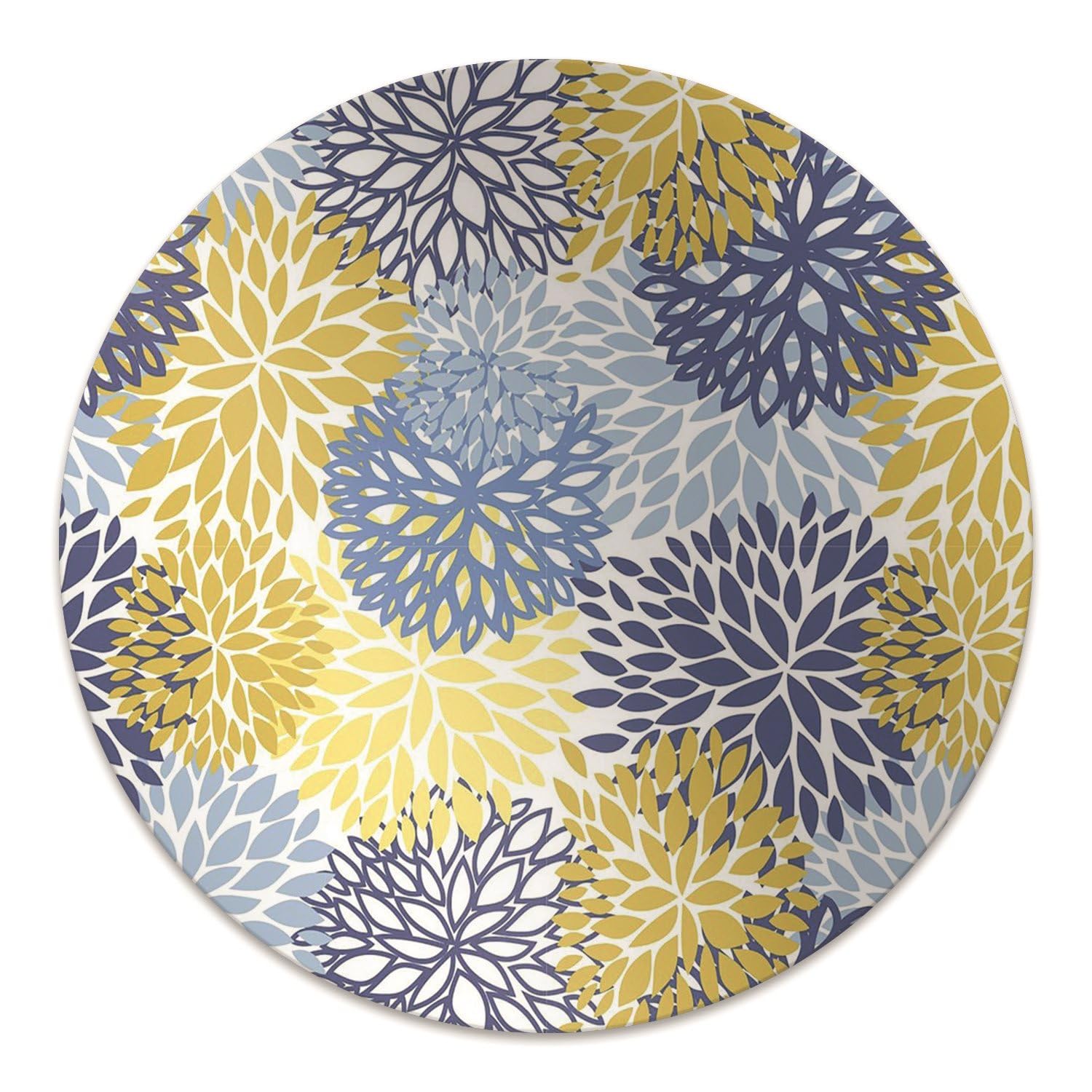 Tapis de protection haut de gamme fleurs de chrysanthème PVC