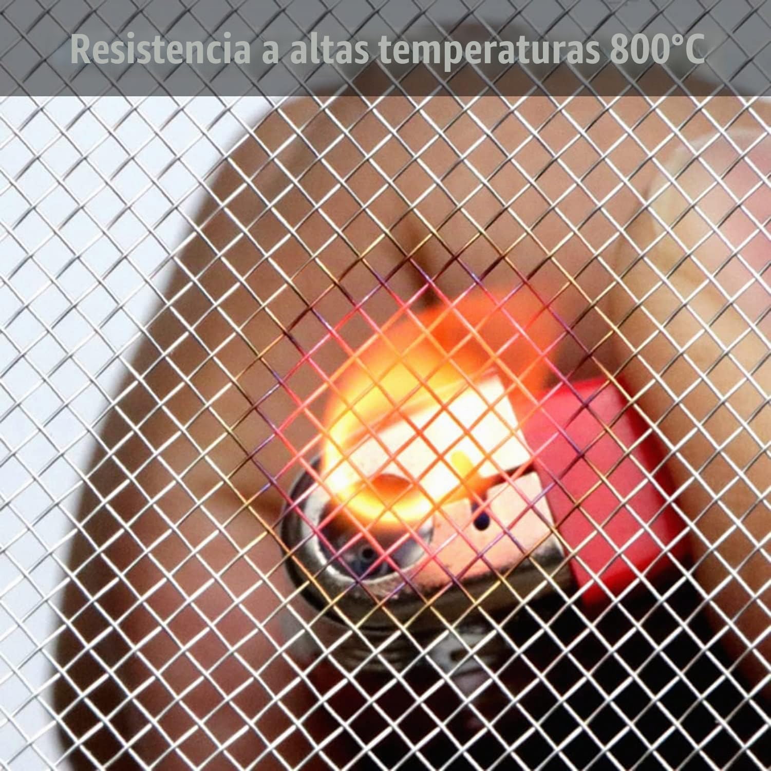Malla de Alambre Malla Tejido Malla de alambre tejido de 10 mallas - Malla de alambre de acero inoxidable 304 - Agujero de 2 mm - Lámina de malla para roedores - Malla de alambre para cocinar - Para