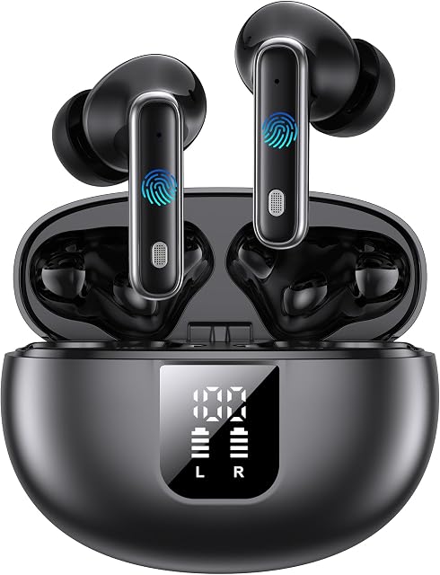 Auriculares Inalámbricos Bluetooth 6.1 con 6 Micrófonos y 36H de Autonomía
