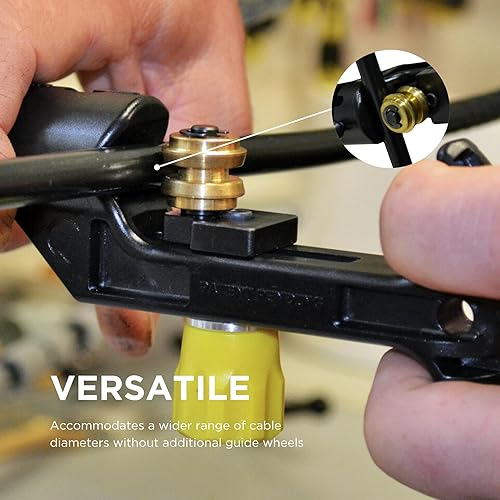 Miniatura 4 de Miller Cortadora de cables serie ACS+ para cable de fibra blindada, tubo central y tubo suelto trenzado, herramienta fácilmente portátil para