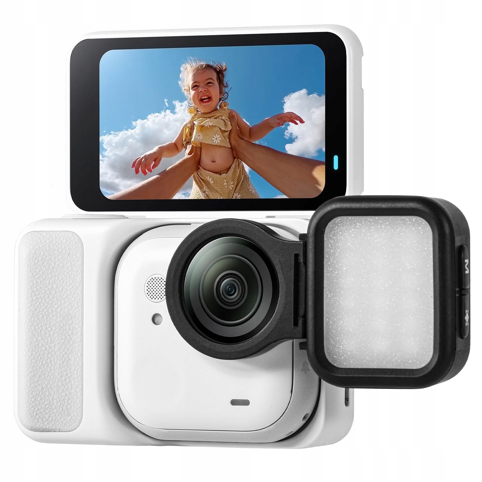 Lampe de remplissage pour Insta 360 GO Ultra vlogging et flash nuit - 8