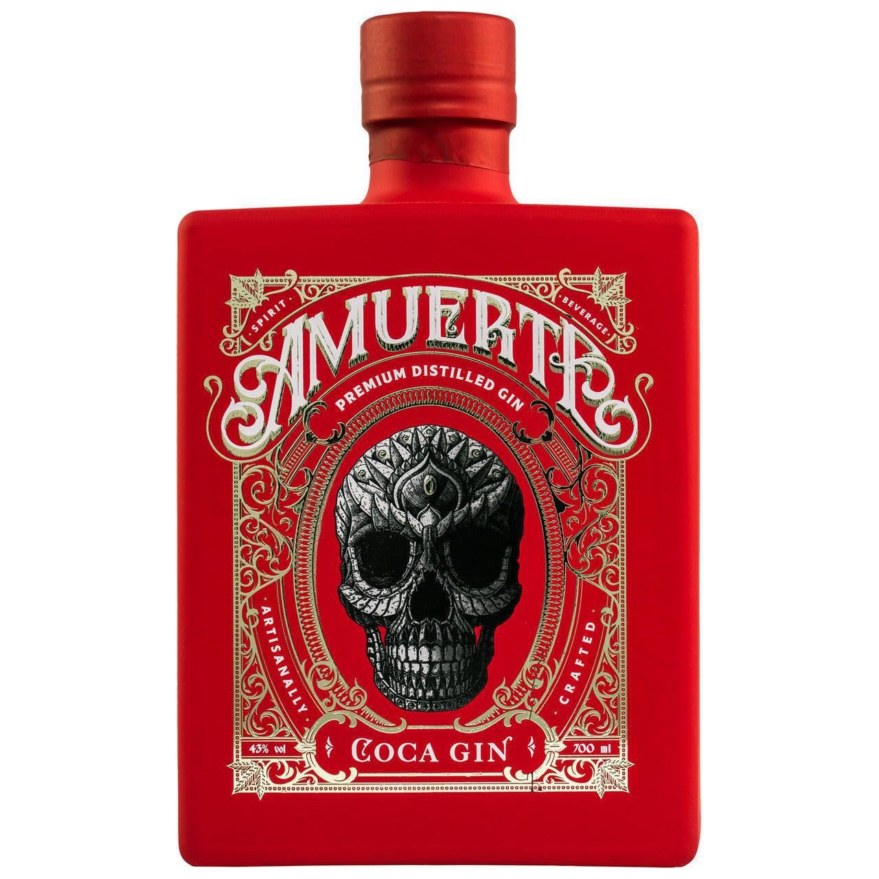 Amuerte Coca Leaf Gin Red Edition 0,7 Liter 43% Vol.