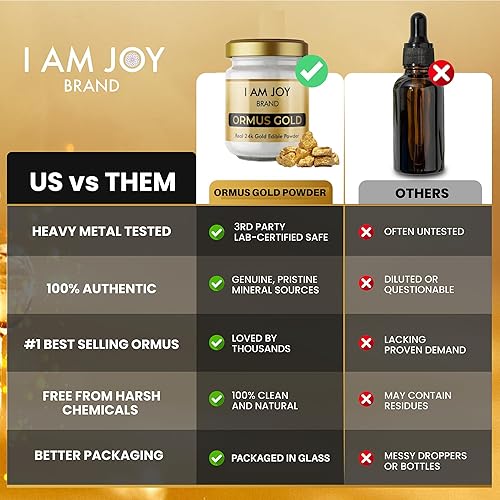 Miniatura 8 de I Am Joy co. Polvo de oro blanco puro Ormus monoatómico M-State 24k 99.99% | Sin plástico, sin mentira, sin colorantes, sin rellenos | 0.78 oz