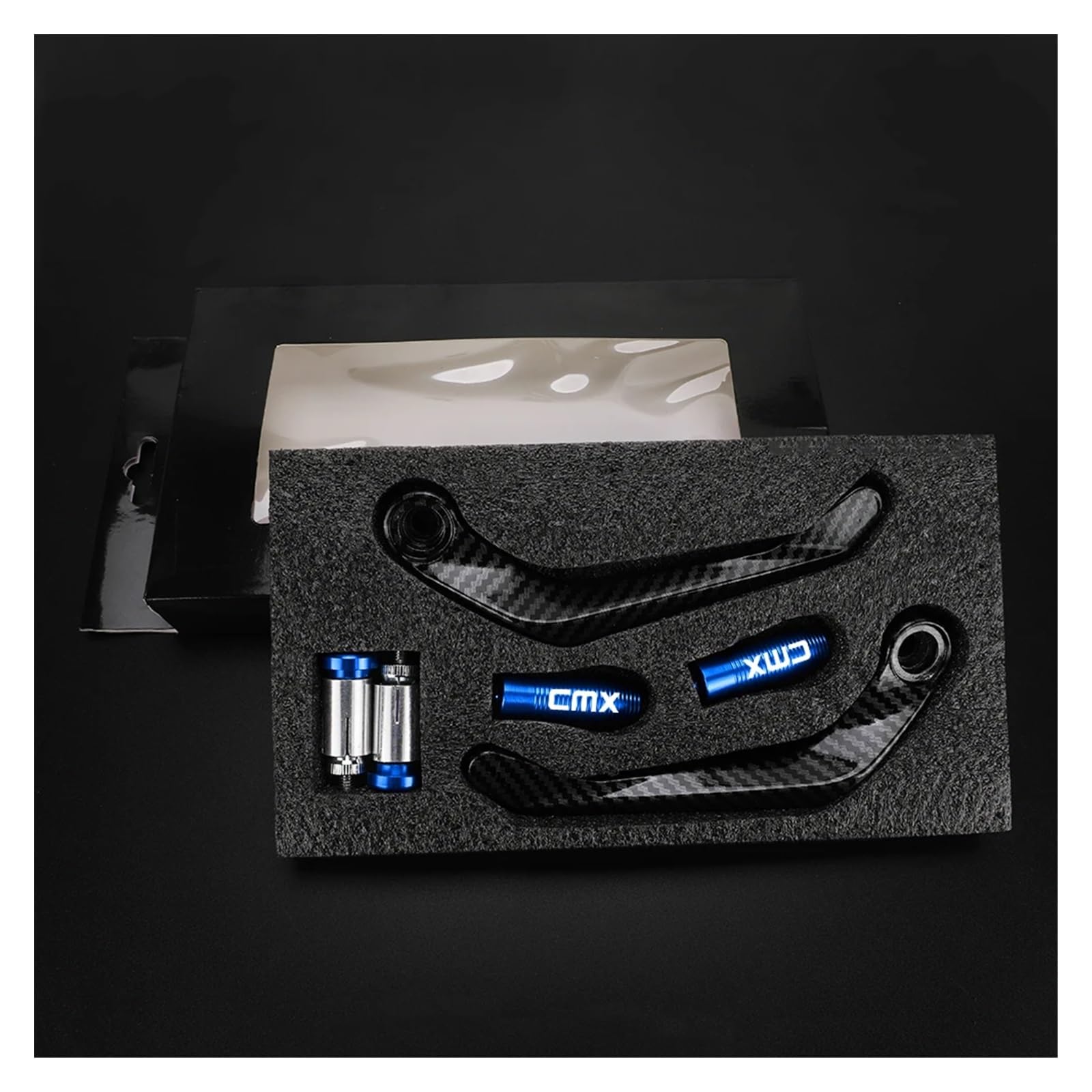 BLZMWD Motorcycle Lever Guards Handgrip Motorcycle for CMX500 for Rebel 500 300 2017-2023 2018 Handlebar Grips Guard Brake Clutch Lever Protector