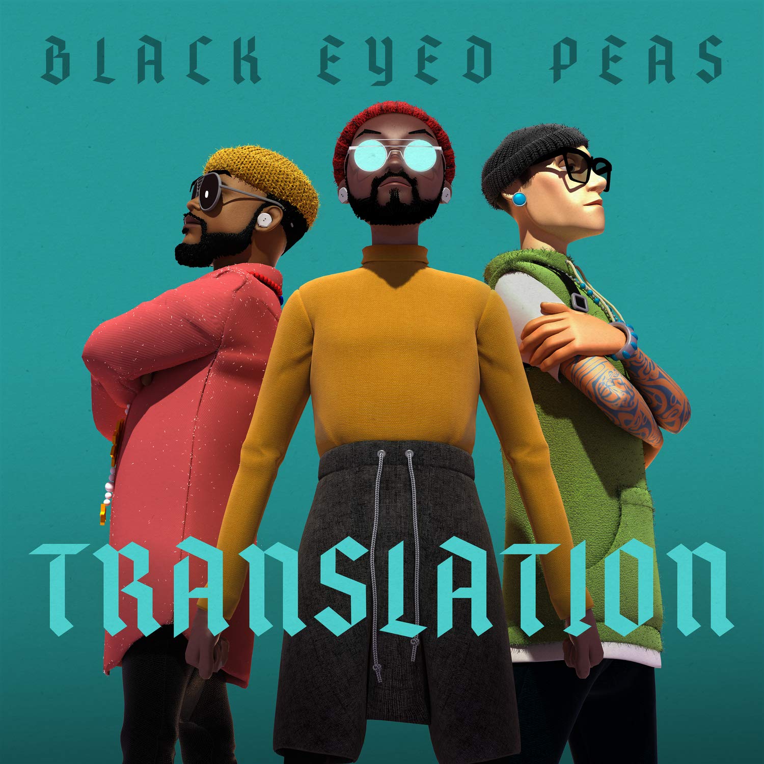 Black Eyed Peas – Translation CD Album 2020 hip hop on Epic in Jewel Case