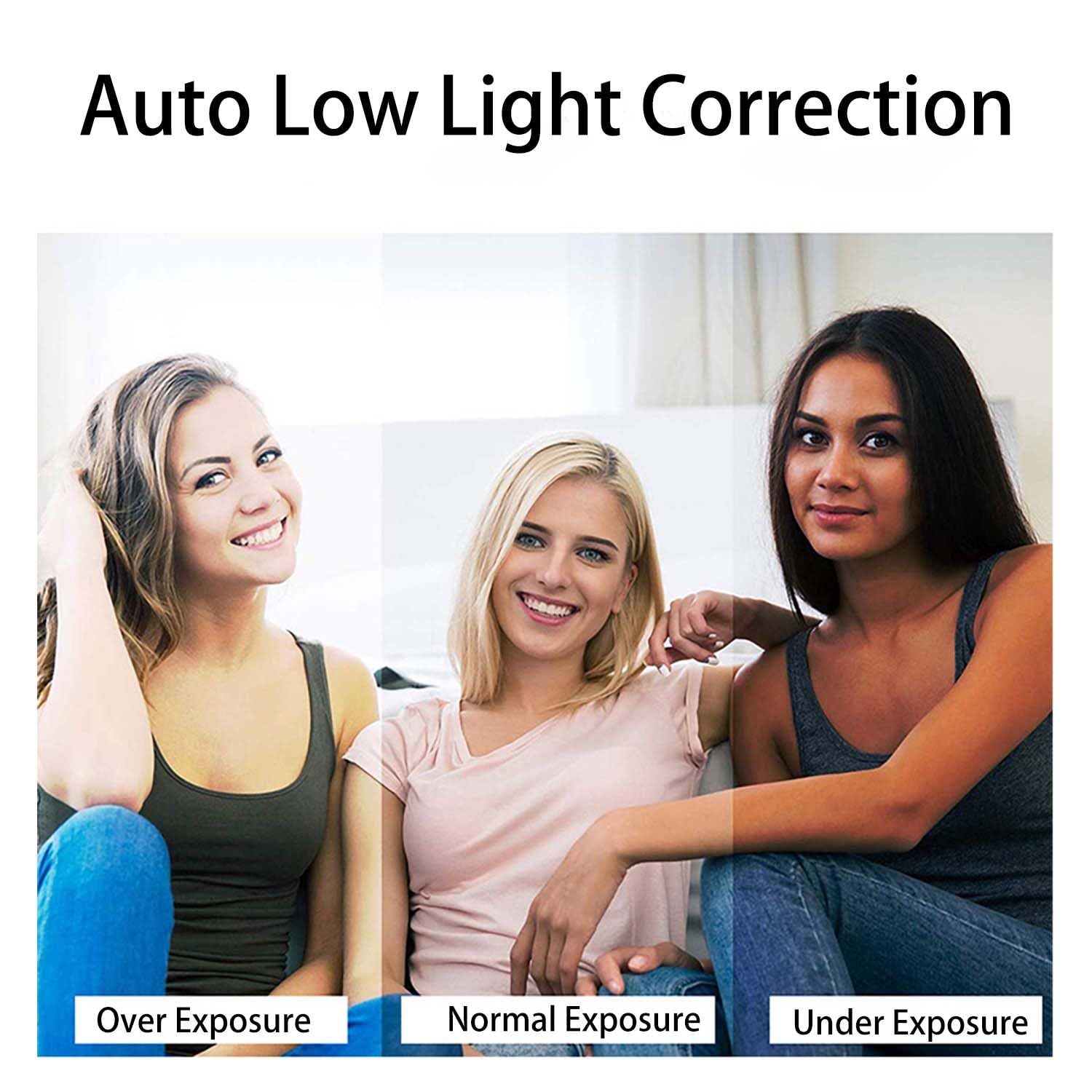 Jinpei 2K QHD Webcam with Privacy Cover, Tripod Stand and Microphone, Web Computer Camera, Plug and Play,for Zoom/Skype/Teams, Conferencing and Video Calling JW-05B w Tripod (2K)