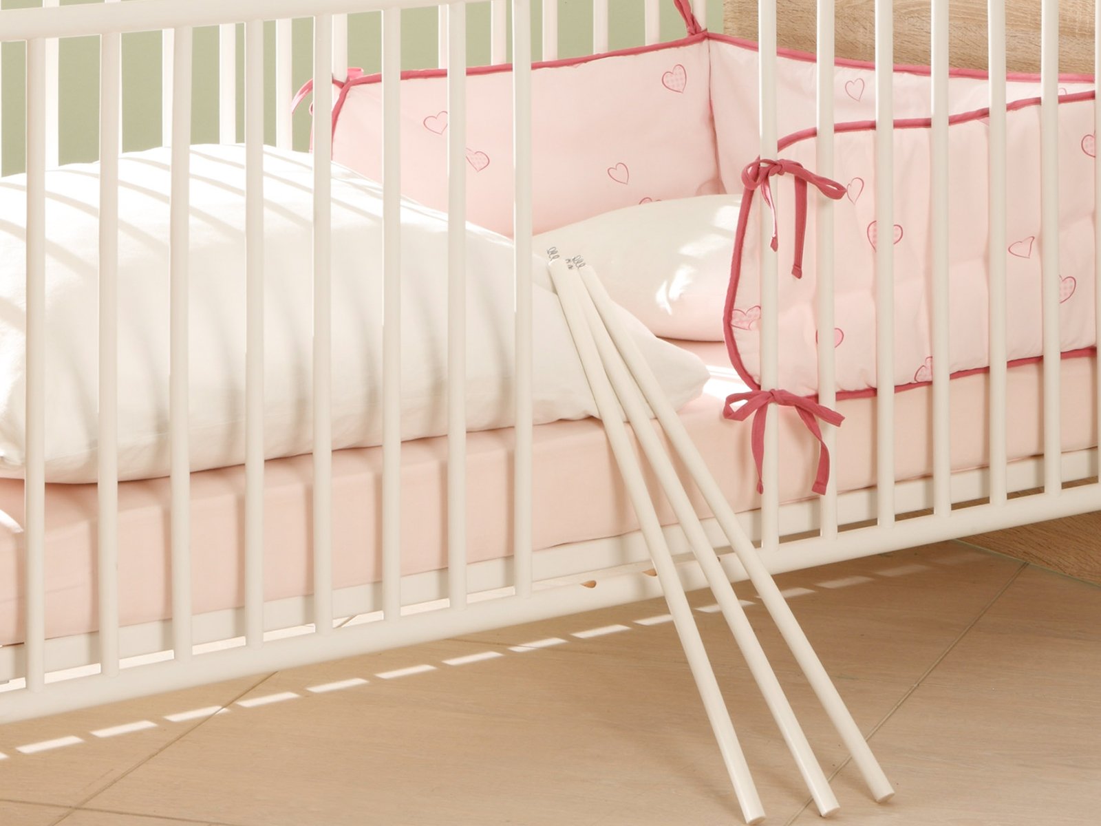 möbelando Babyzimmer Möbelset Kinderzimmer Komplettset Babymöbel (3-teilig) Floris I