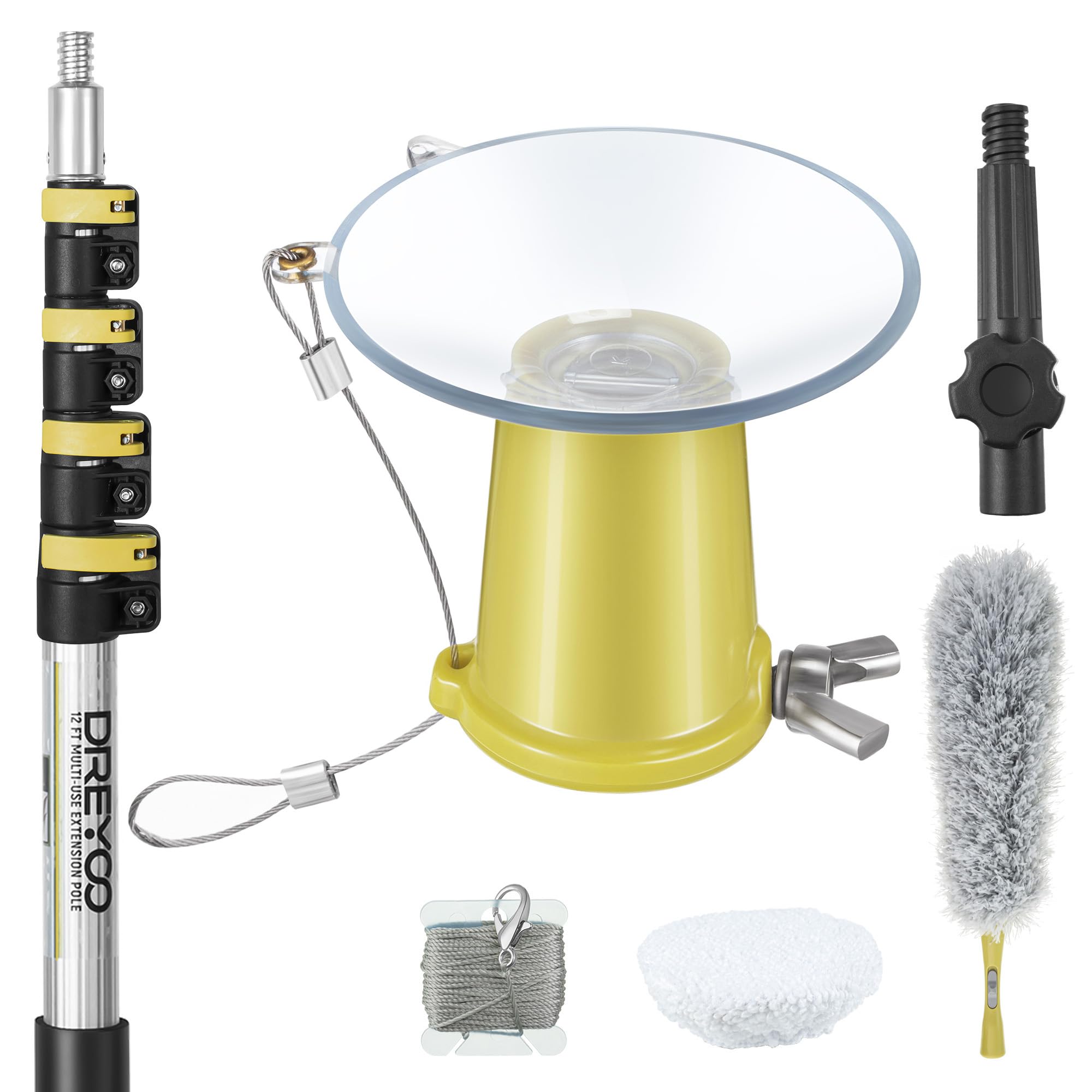 Buy DreyooLight Bulb Changer for High Ceilings and Recessed Lights w/ 3