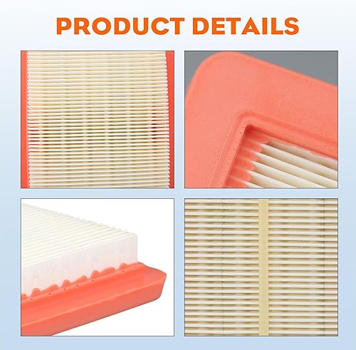 Miniatura 8 de Hipa Filtro de aire para Honda HRX217 HRX2174HYA HRX2174HZA HRX2174VKA HRX2174VLA HRX217HXA HRX2172HMA HRX2172HXA HRX2172VKA Walk-Behind cortacésped