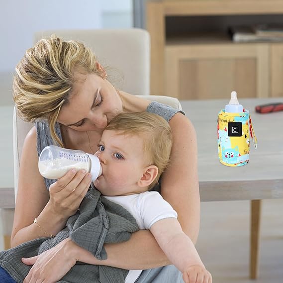 Bottle Warmer USB Powered Fast Heating Safe Compact Portable