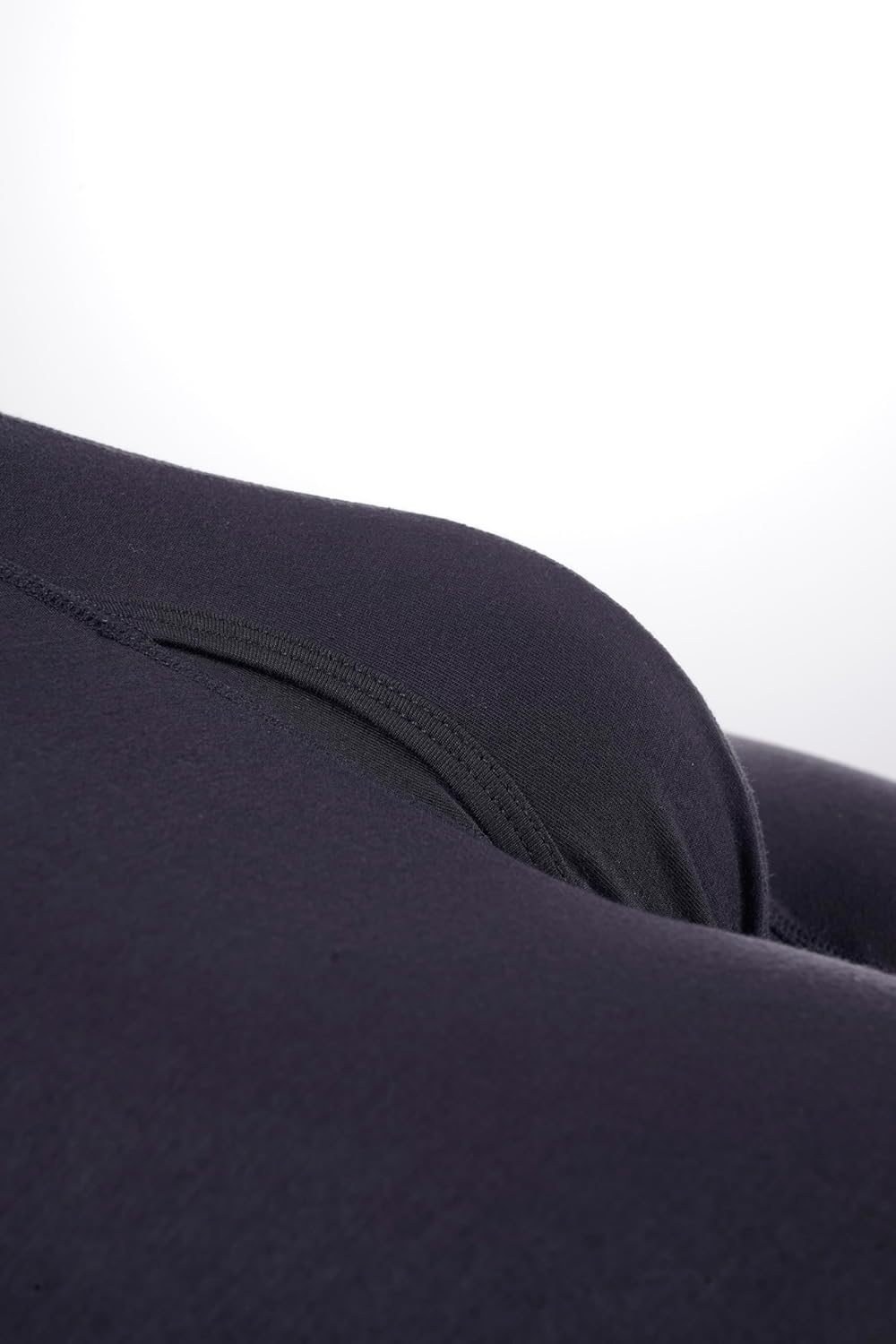 Men's Stretch Viscose Underwear Mid-waist Long Boxer Briefs Men Sports Boxers Black 5 Pack - Image 5