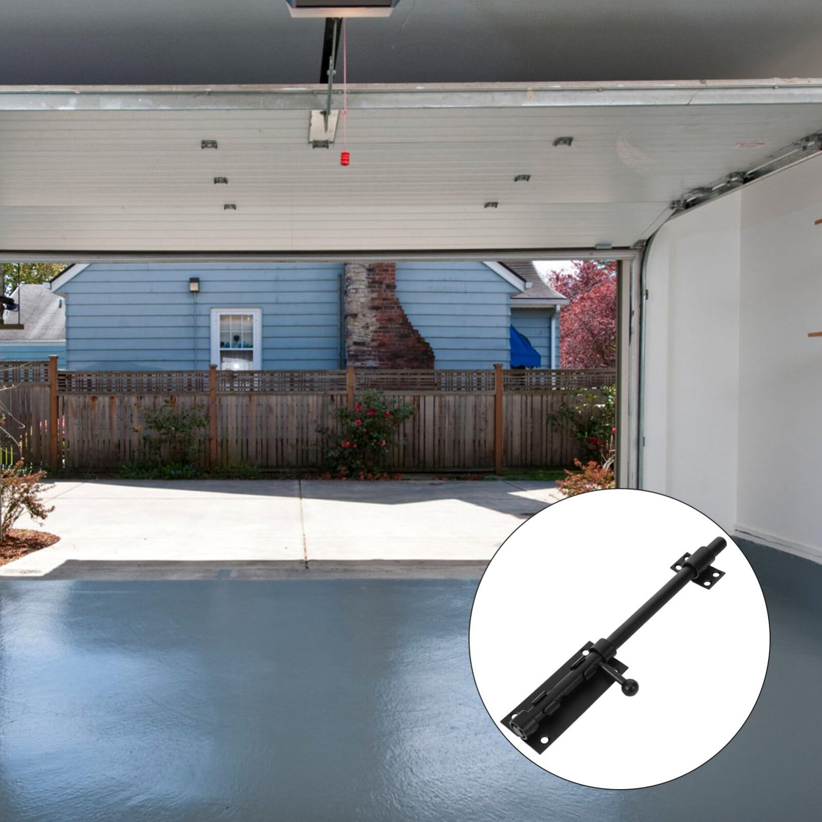 Uonlytech Serrure De Sécurité Inoxydable Pour Porte De Garage Loquet Coulissant Robuste Verrou De Porte Entrée Finition Élégante Installation Facile