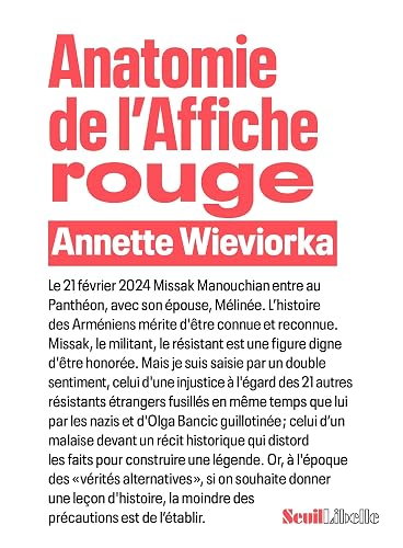 Anatomie de l'Affiche rouge