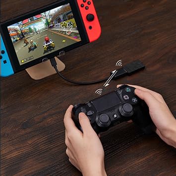 8Bitdo USB Wireless Adapter 2 for Windows, Mac & Raspberry Pi, Compatible with Xbox Series X & S Controller, PS5/PS4/PS3 Controller with OTG Cable