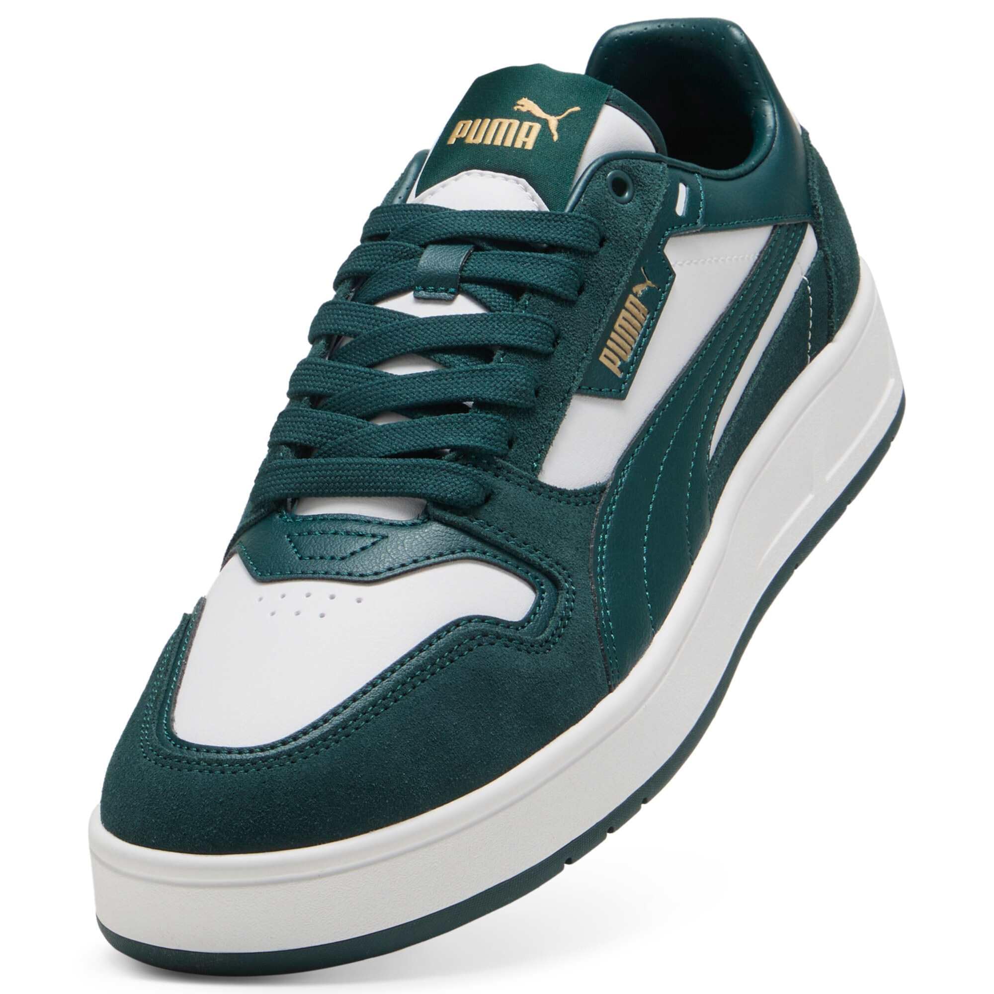 PUMA Erwachsene Court Classic Sneakers aus Wildleder