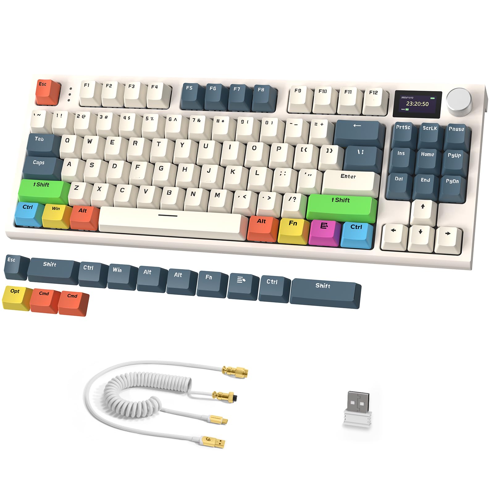 Amazon.com: RK86 Mechanical Keyboard, 2.4G Wireless/BT5.0