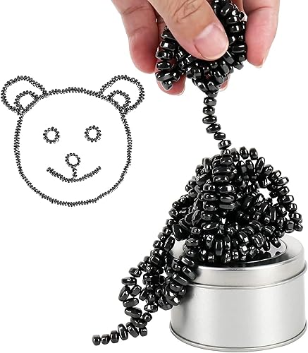 Miniatura 7 de 1100 piezas de masilla de ferrita, juguetes para ansiedad, juguetes para adultos, juguetes de escritorio para aliviar el estrés y la ansiedad,