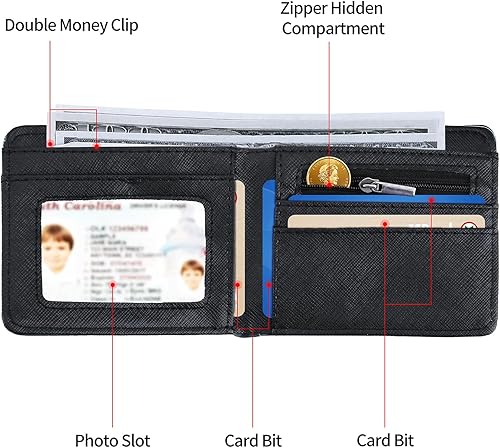 Miniatura 5 de Billetera para niños y niñas, pequeña billetera de cuero plegable para niños, bonita cartera de dibujos animados de anime para adolescentes, B