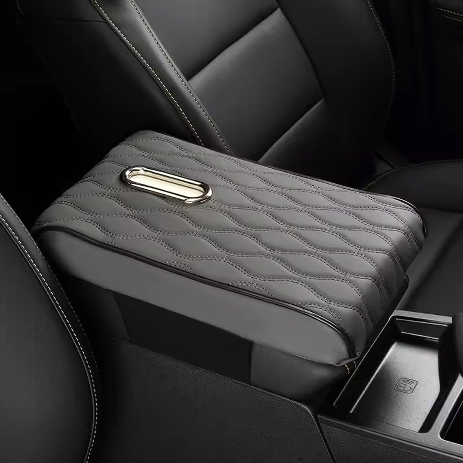 Car Armrests cushion for MG ZR 5-door/ZR 3-door/MG ZT-T Memory Foam Car Armrest Cover,Armrest Center Console Cushion,Anti-Slip Car Armrest Pad,Armrest Box Protection,B