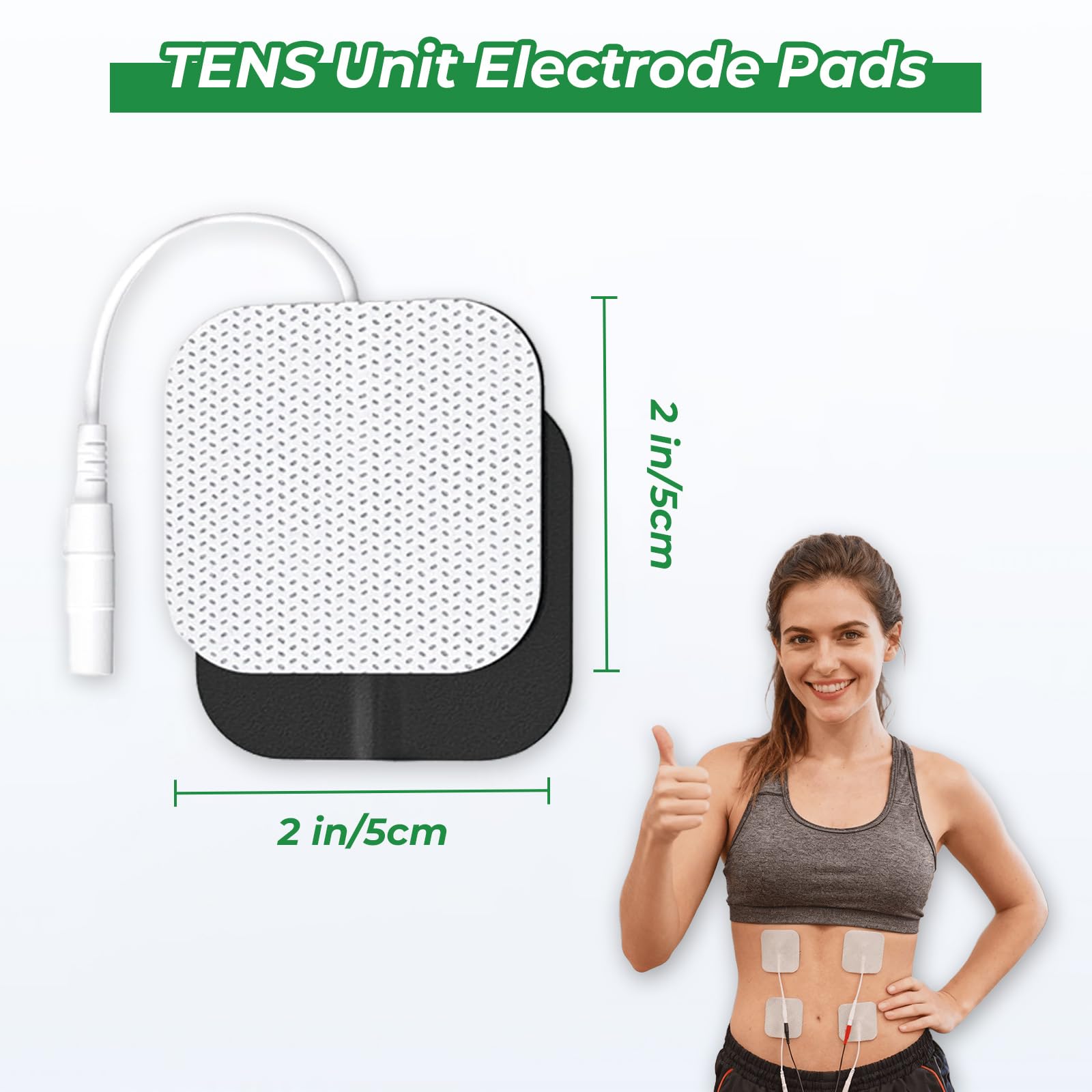 PROGOO TENS Electrode Pads - Muscle Pain Relief -6