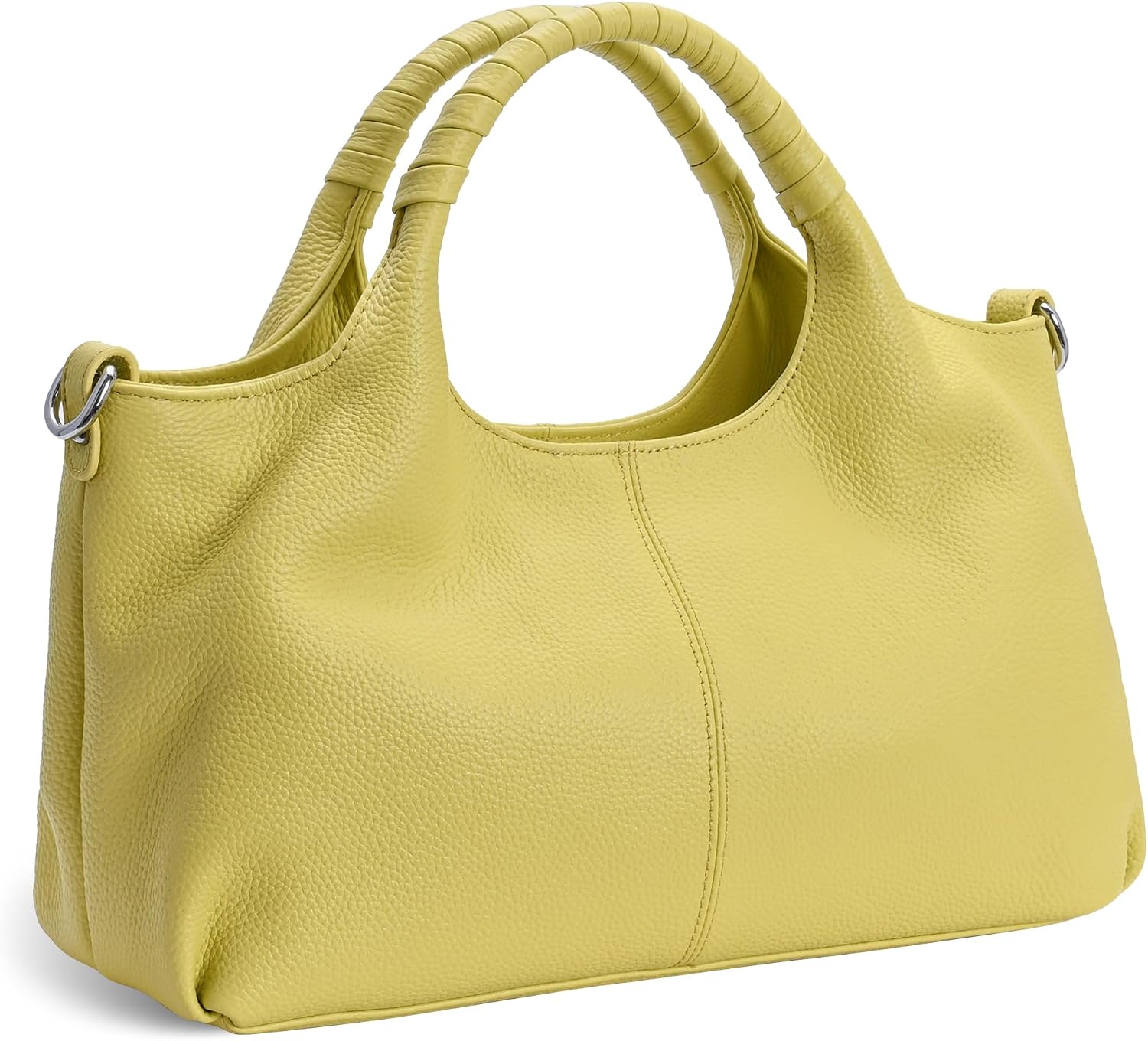 Iswee Leather Satchel Women Purse and Handbag Crossbody Shoulder Bag Hobo