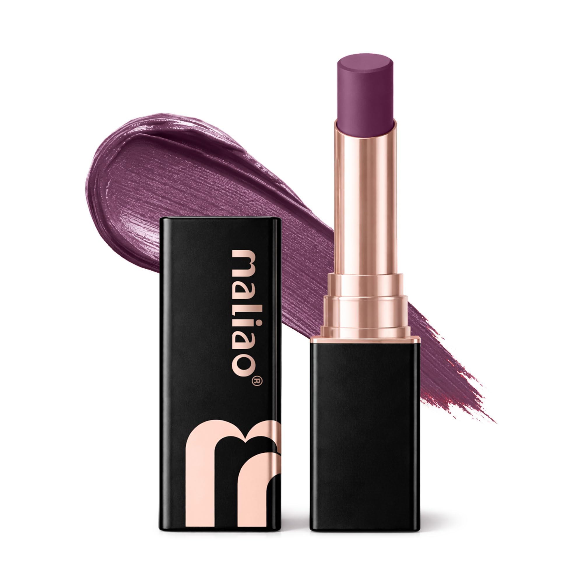 Maliao Super Non-Transfer Lipstick - Long-Lasting Matte Finish | Smudge - Proof Formula | Coffee bean, 3.8g-image-45