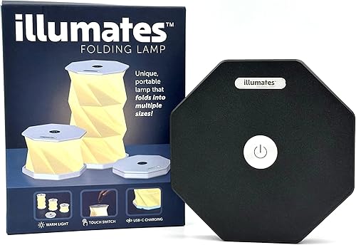 Miniatura 7 de Lámpara de escritorio LED plegable  USB recargable y portátil  Luz de control táctil regulable con altura ajustable de hasta 8.25 pulgadas para