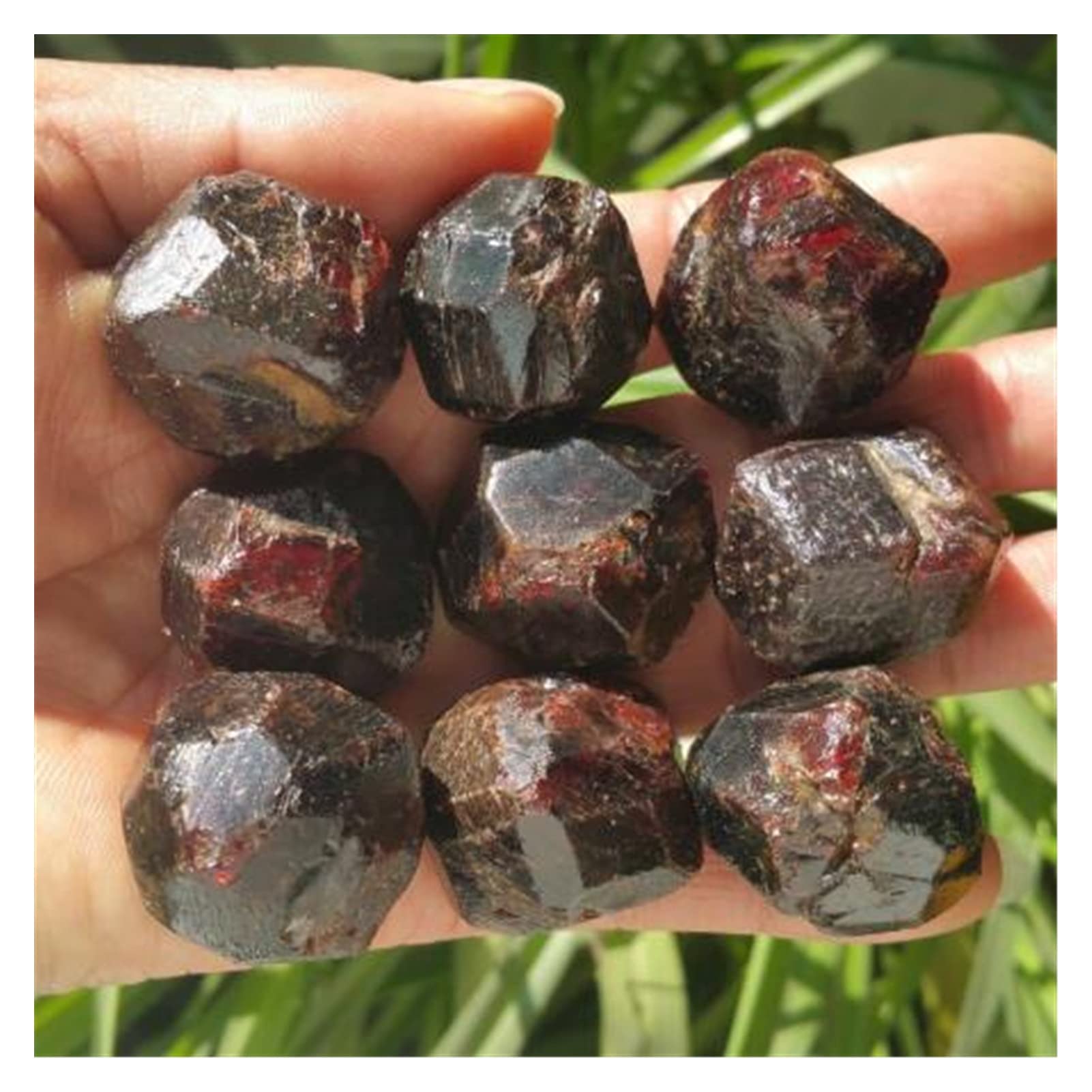 Granate en bruto de 150g de piedra natural semipreciosa