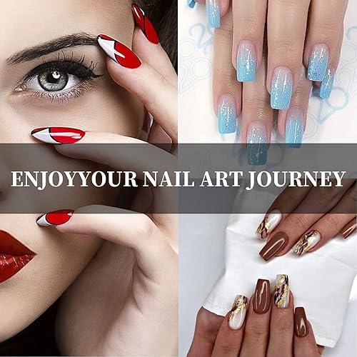 Miniatura 7 de Brocha de uñas acrílicas, tamaño 14, 100% puro, Kolinsky, cepillo de arte de uñas, mango resistente, forma ovalada, herramientas de diseño de uñas