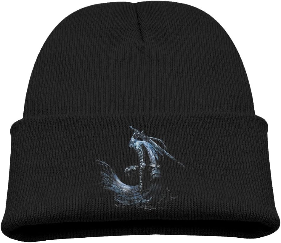 Kids Dark Souls III Board Game Hipster Beanie Hat Black Apparel
