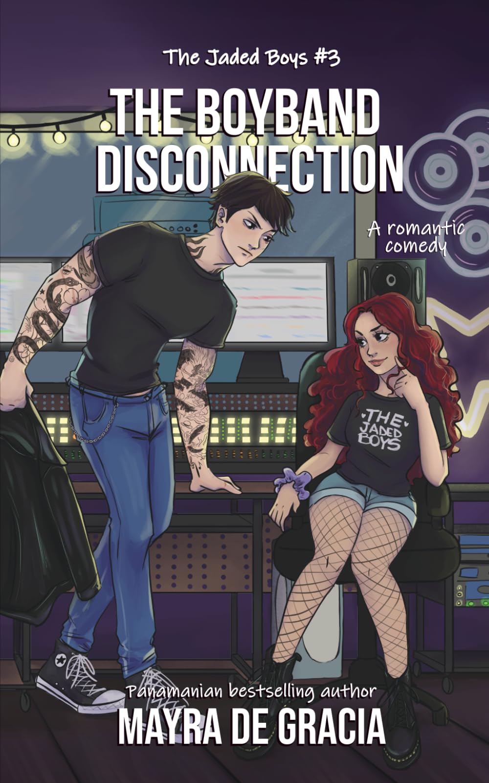 The Boyband Disconnection: An Enemies with Benefits, Workplace, Fangirl x Celebrity, Rockstar Romance. (Jaded Boys)