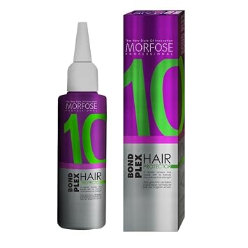 Morfose 10 Bond Plex Hair Protector, Professional Protection & Repair for Chemically Treated Hair, Strengthens, Restores, and Shields Hair from Damage, 5.07 Fl Oz