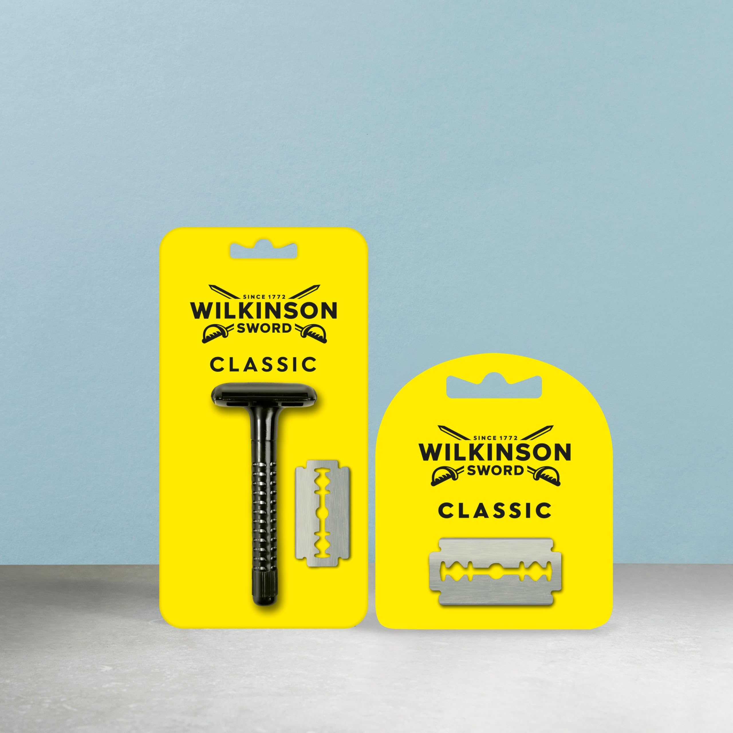 Wilkinson 7000112E – Lame da rasoio, doppio filo, 5 pezzi