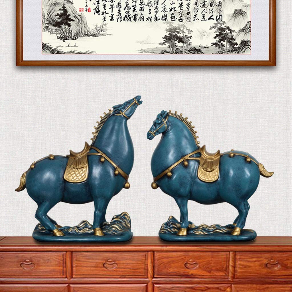 Amazon.co.jp: ホームアクセサリー 中国の唐馬ホームデコレーション