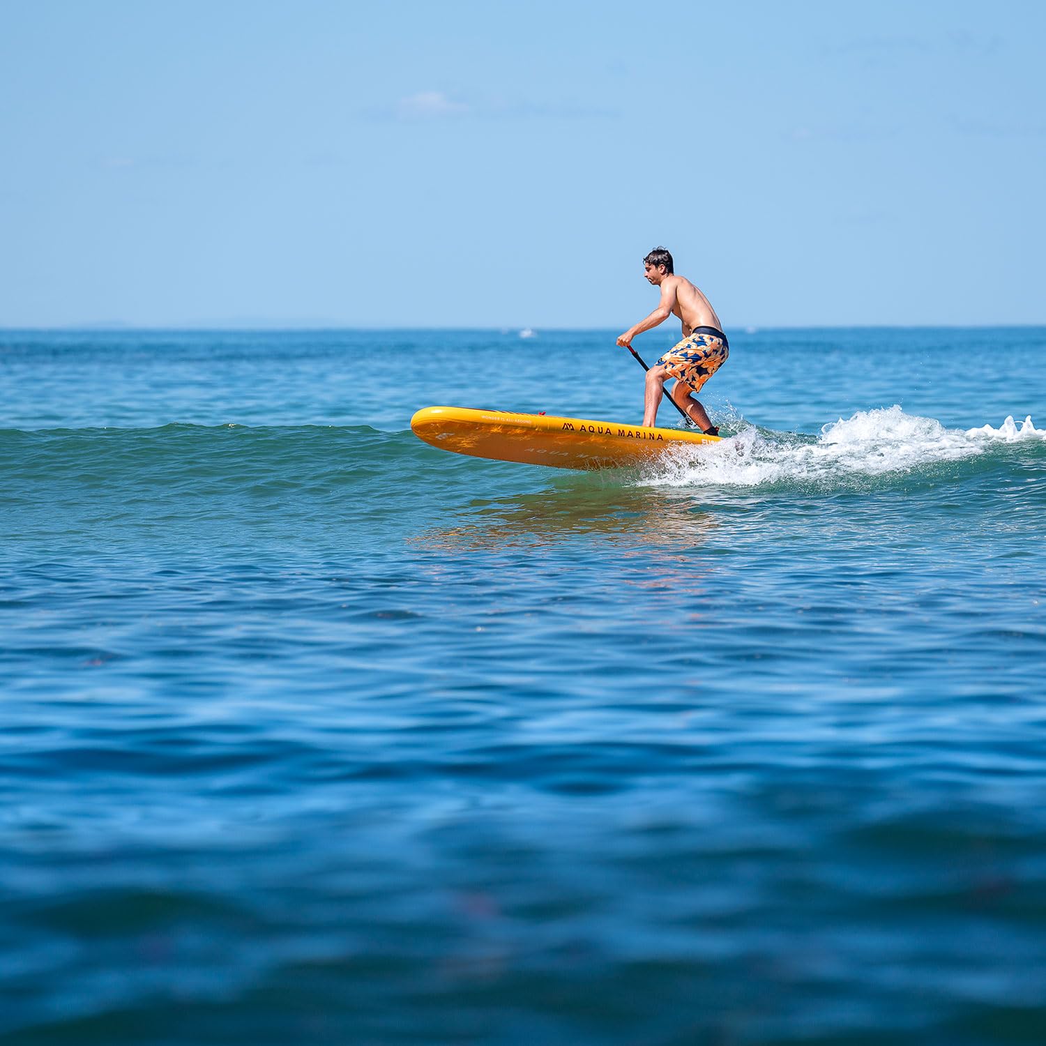 Aqua Marina AQUAMARINA Fusion nadmuchiwana deska SUP Board Stand Up Paddle, kompletne opakowanie 330 x 81 x 15 cm, z siedziskiem kajakowym i podwójnym wiosłem