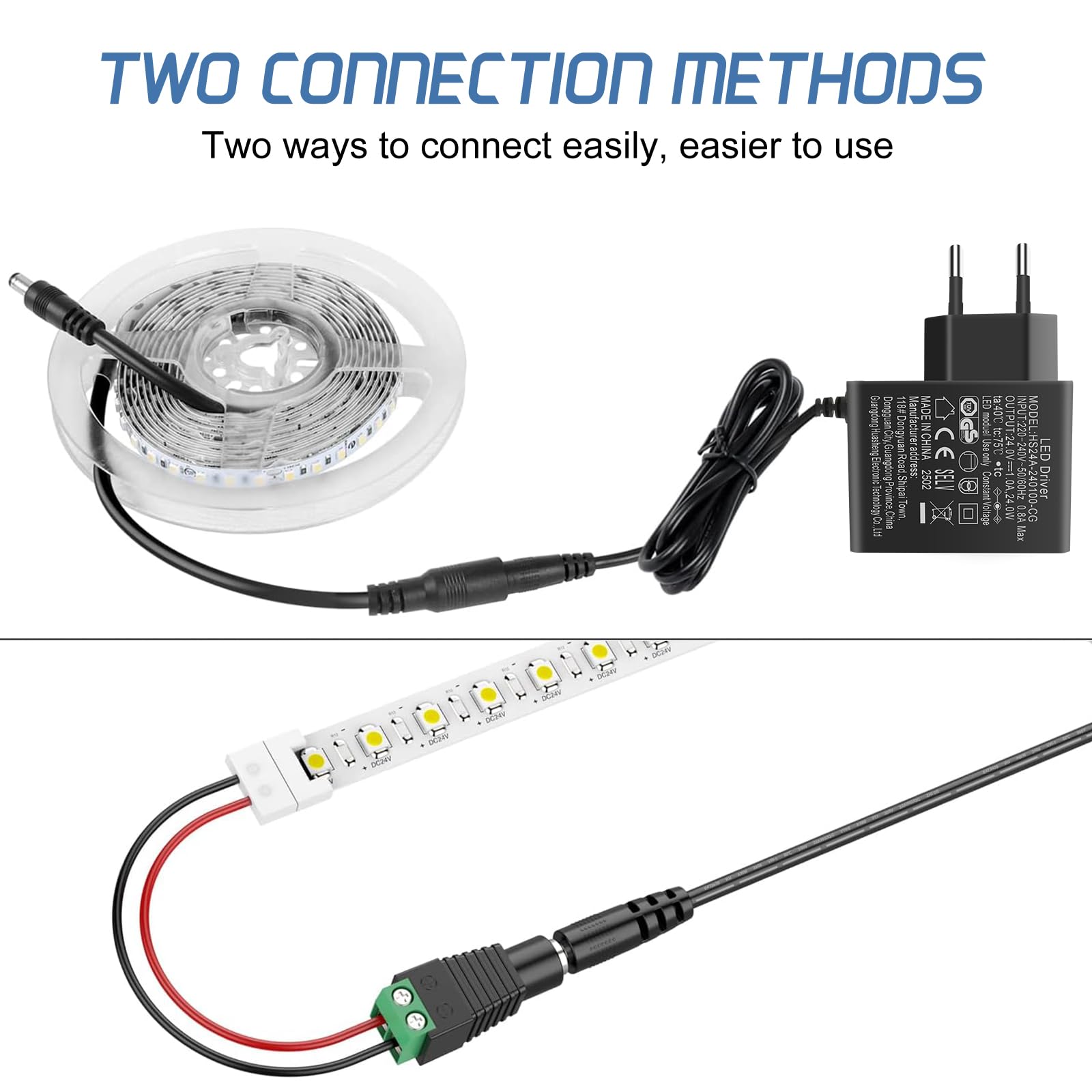 PATIKIL 36W 300mA LED Alimentatore, AC 85-265V Uscita 72-126 DC Maschio Connettore Costante Corrente Raddrizzatore Trasformatore Esterno Alimentazione per Lampade LED Soffitto Lampada