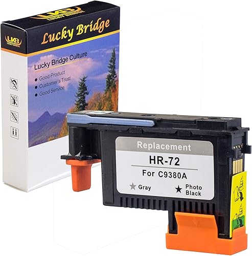 LKB Cabezal de impresión HP72 remanufacturado PBG C9380A con nuevo reemplazo de chips actualizados para HP Designjet T610 T620 T770 T790 T1100 T1120