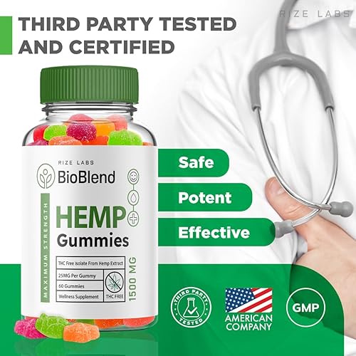 Miniatura 5 de Suplemento BioBlend para el bienestar general y la mejora de la salud general, gomitas para hacerte más fuerte cada día para mejorar la salud (60