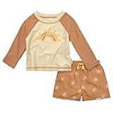 Baby-Boys Toddler Long Sleeved Rashguard Swim Bathing Suit Set