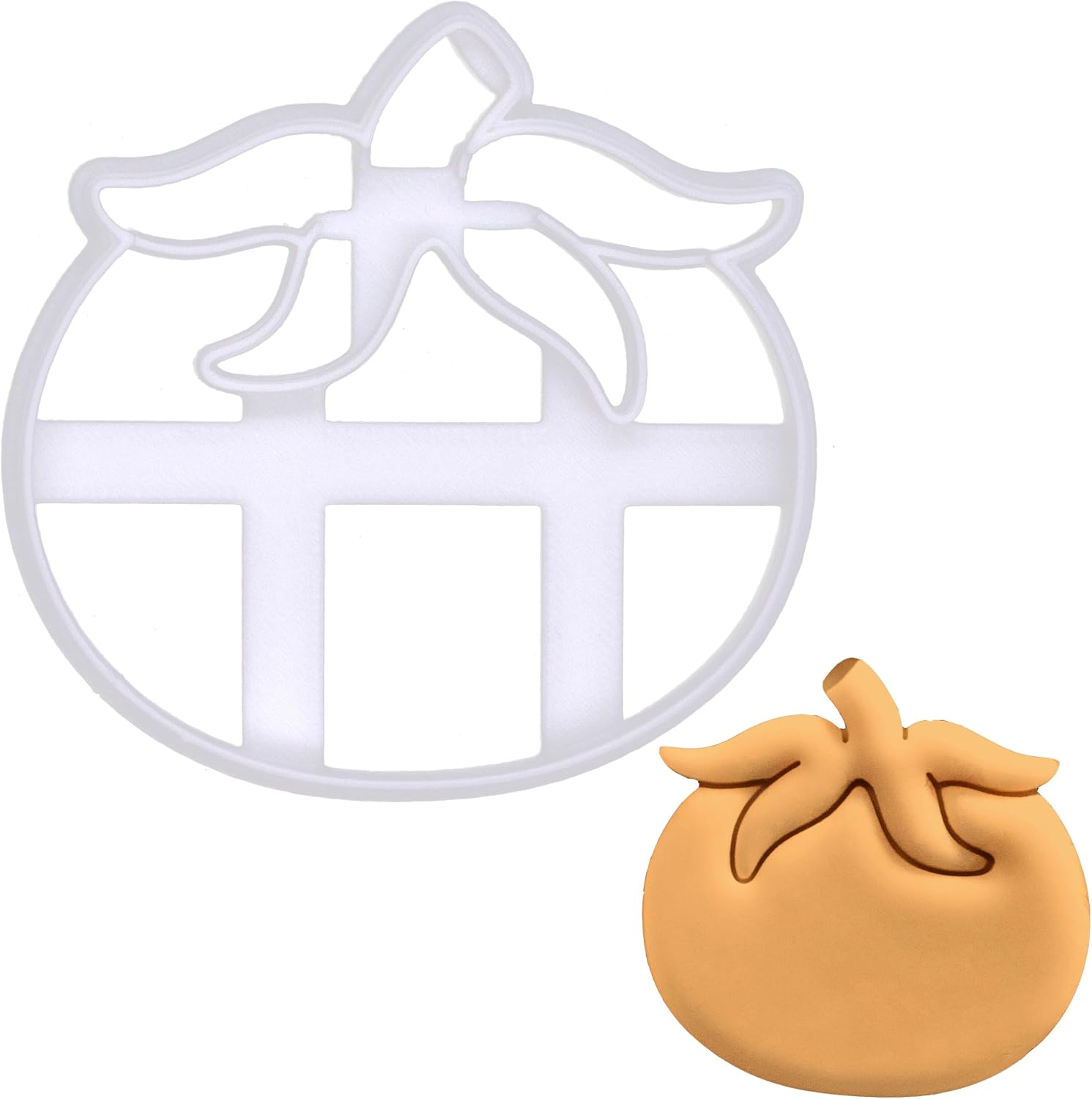 BAKERLOGY Tomato Cookie Cutter - Detailed Biscuit Cutter Design for Baking and Crafts, ideal on fondant, dough, clay