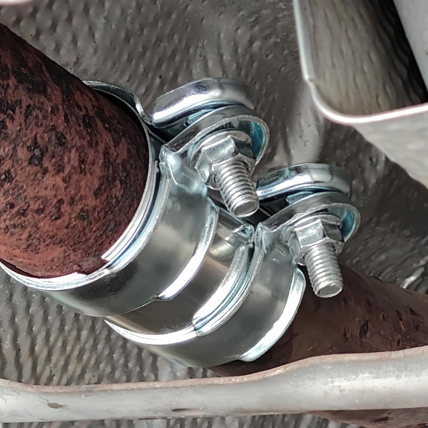 Anello Di Collegamento Universale Per Tubo Di Scarico Per Accessori Per Auto Morsetto Per Tubo In~p143214665 - Foto 7