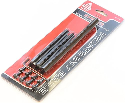 Miniatura 5 de UTG MNTP503 Carril táctico Picatinny/Weaver, juego 3