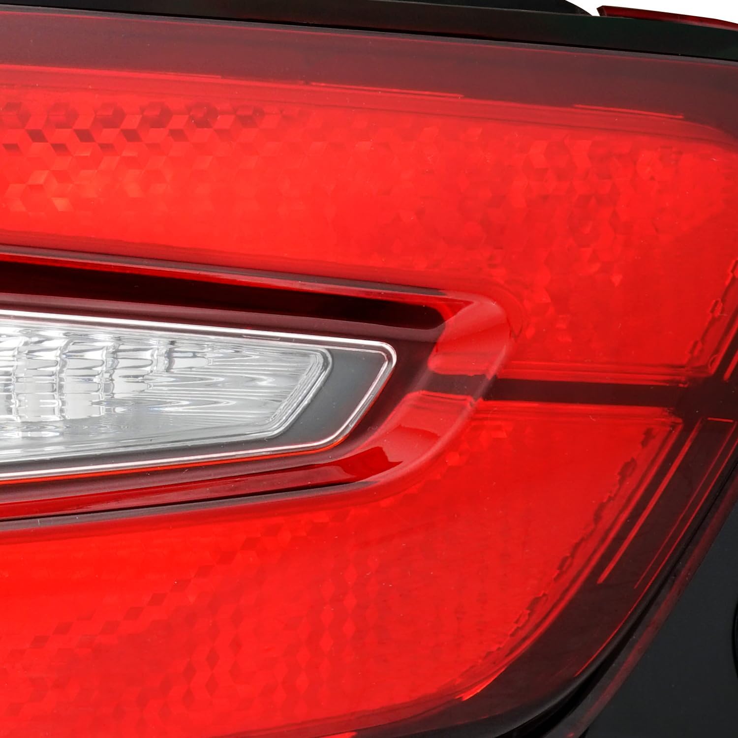 AKKON - Fits 2024-2025 Chevy Trax LED Chrome Red Tail Light Brake Lamp Driver Left Side Replacement 24 25