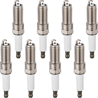 4024128344 Iridium Spark Plugs 8 Pack - Compatible with Chevrolet Silverado 1500 2014-2020, 5.3L 6.2L V8 Engine - Replaces 4024128344 Spark Plug