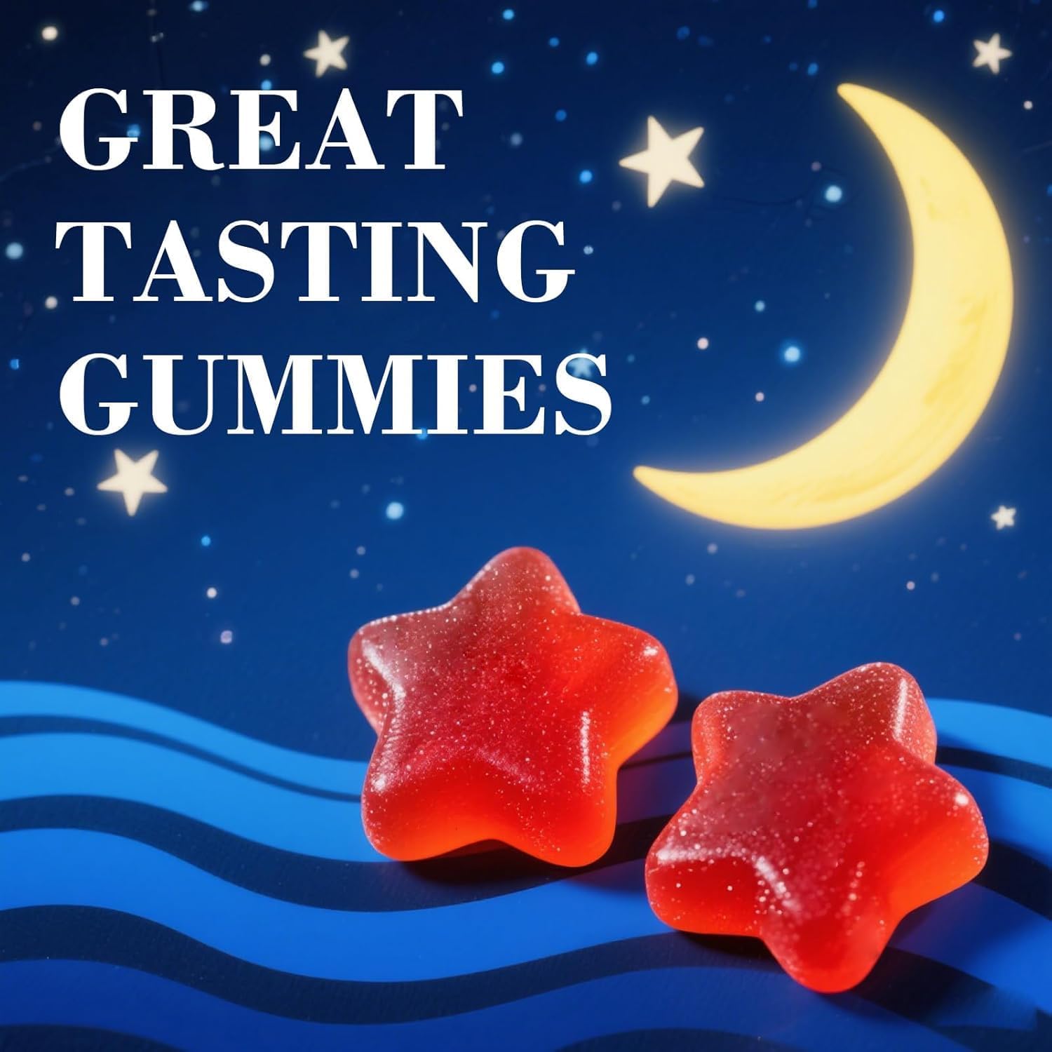 JRR LyraSleep Natural Sleep Aid Gummies - Fall Asleep Quickly and Gently in 30 Minutes- Effective Melatonin 6 mg Sleep+ Gummies for Adults a Restful Night's Sleep -60 Count (2pcs)