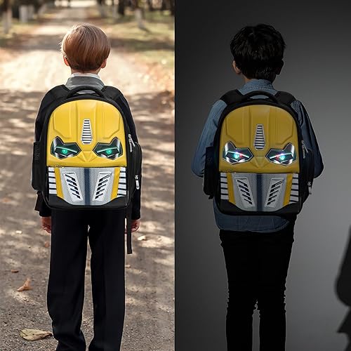 Miniatura 6 de Dilunar Mochila infantil para la escuela, niños y niñas Bolsa de jardín de infantes para niños pequeños, Amarillo, Fresco