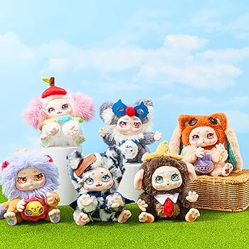 ラブブ　シリーズぬいぐるみ　４個セット Amazon.co.jp: [TRRCEPOS] 第4弾 ぬいぐるみキーチェーン｜公式